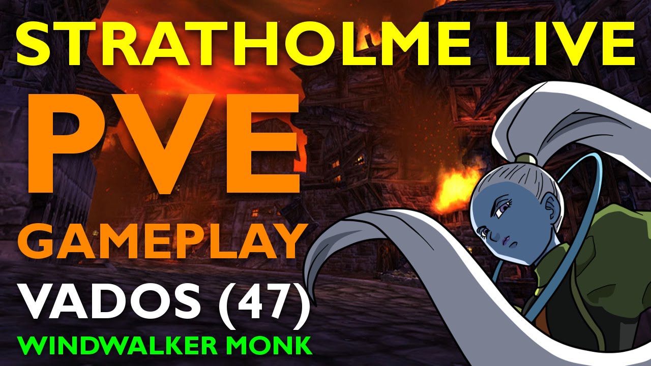 [PvE] Windwalker Monk - Stratholme Live Side - 7.0 WoW Legion Pre-patch Gameplay