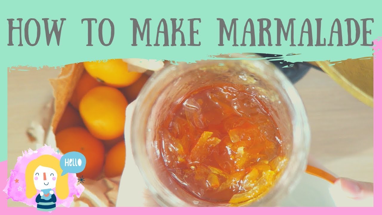 HOW TO MAKE SEVILLE ORANGE MARMALADE