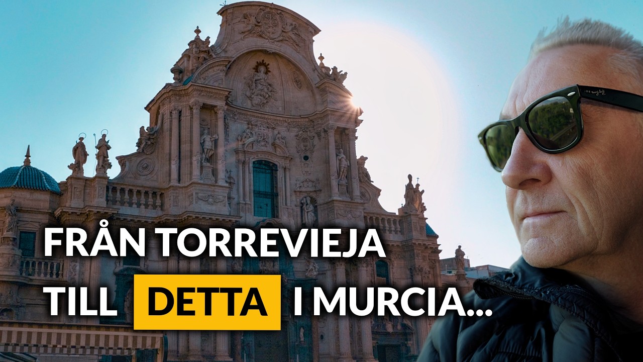 Tar bussen till Murcia &ndash; Katedral & Casino & Ett K&Ouml;P som m&aring;ste g&ouml;ras!