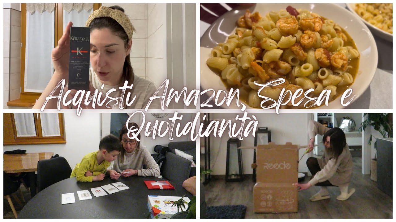 Acquisti Amazon, Spesa, Men&ugrave; settimanale e Quotidianit&agrave; 🥰