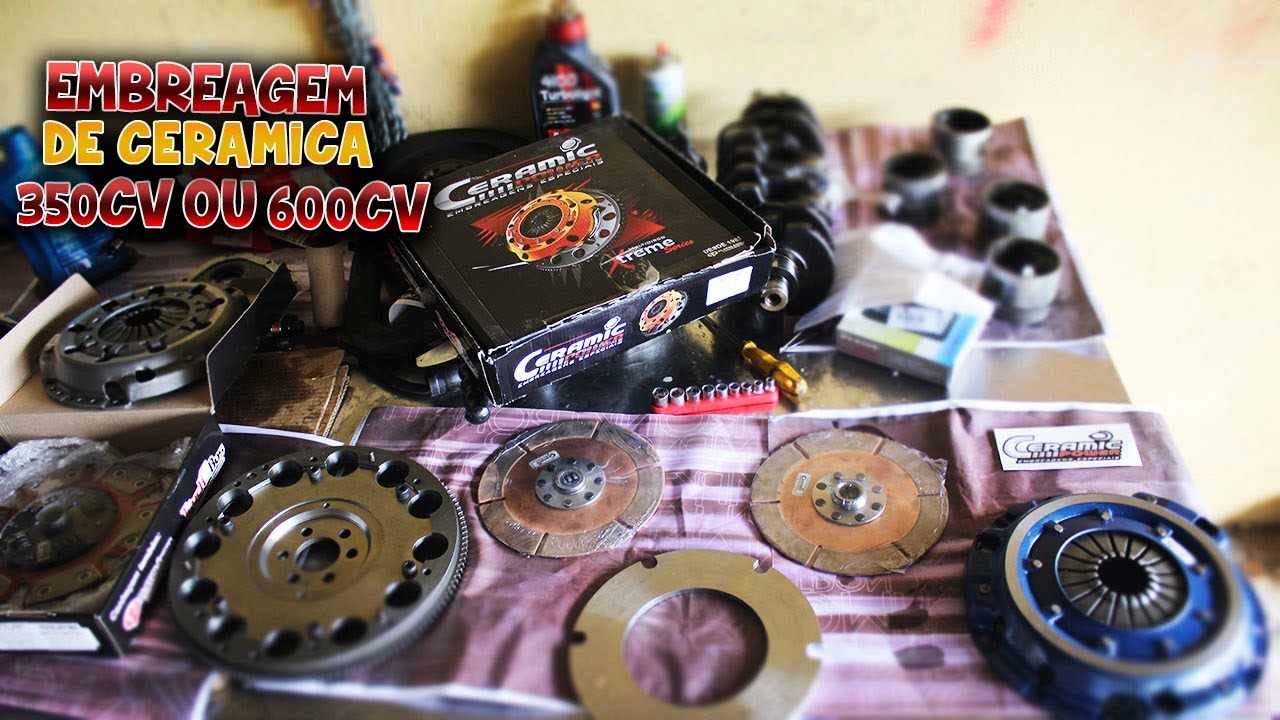 EMBREAGEM DE CER&Acirc;MICA MULTI DISCO LIGHT VW AP 600cv De Rua! / BINHHOO VIDEOS