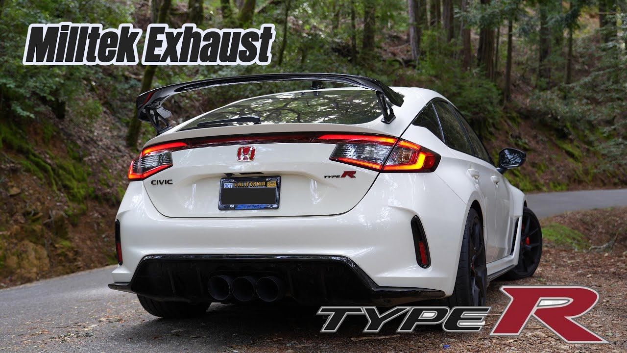 FL5 Civic Type R Milltek Road+ Exhaust (Stock vs Modified Comparison!)