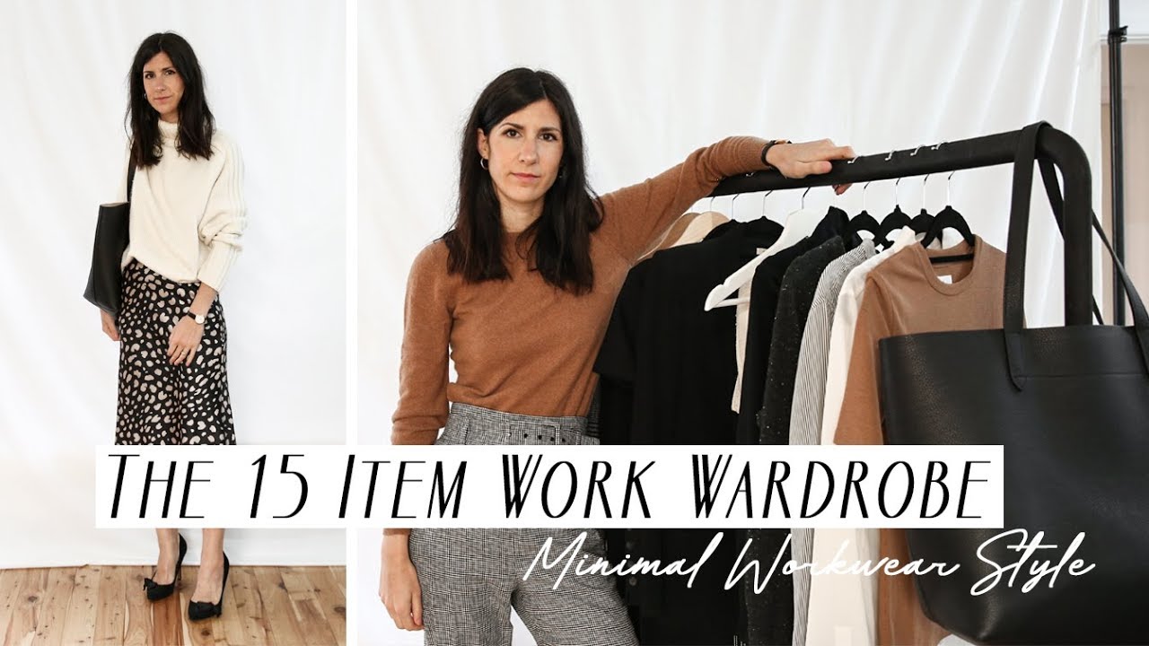 15 ITEM WORK WARDROBE - Minimal Style Workwear Capsule Wardrobe | Mademoiselle