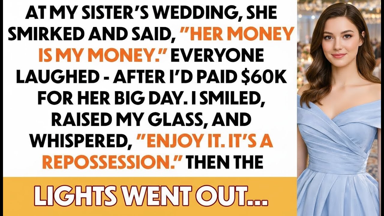 At My Sister’s Wedding, She Smirked “Go Eat With the Staff”—After I Paid $50K For It...