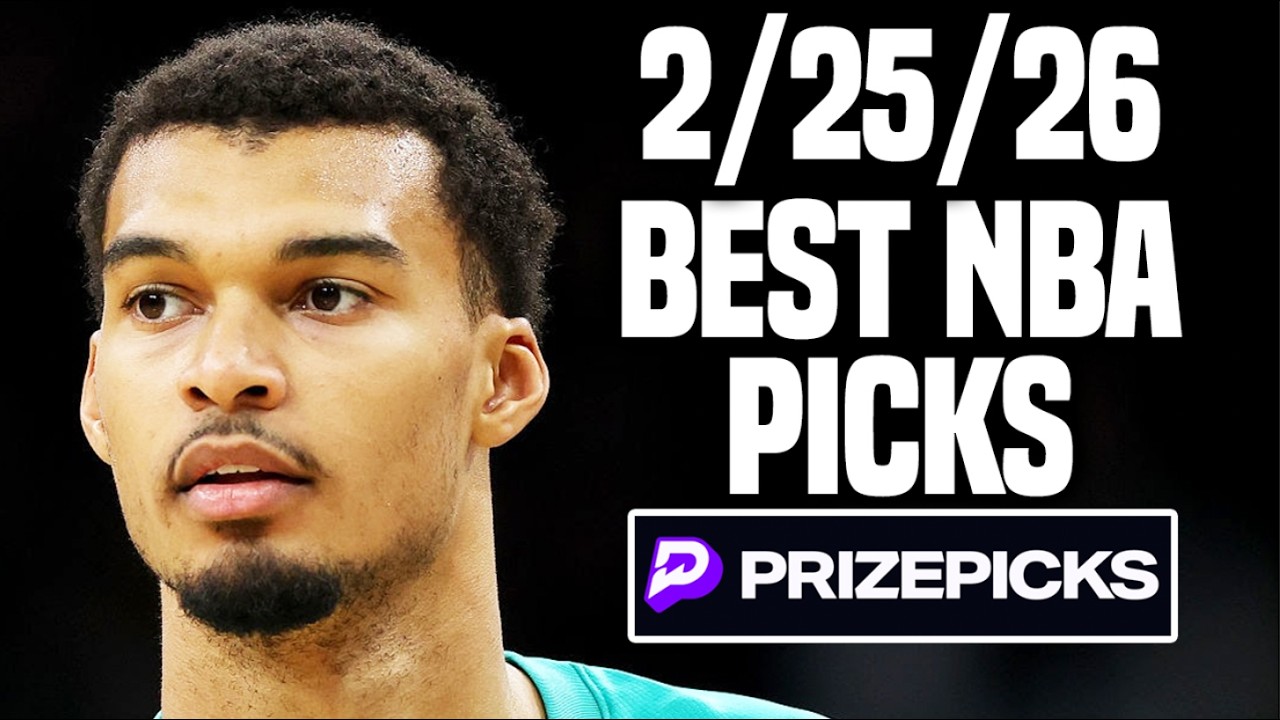 PRIZEPICKS TODAY NBA WEDNESDAY 2/25/26 - FREE PICKS! - BEST PLAYER PROPS - NBA TODAY
