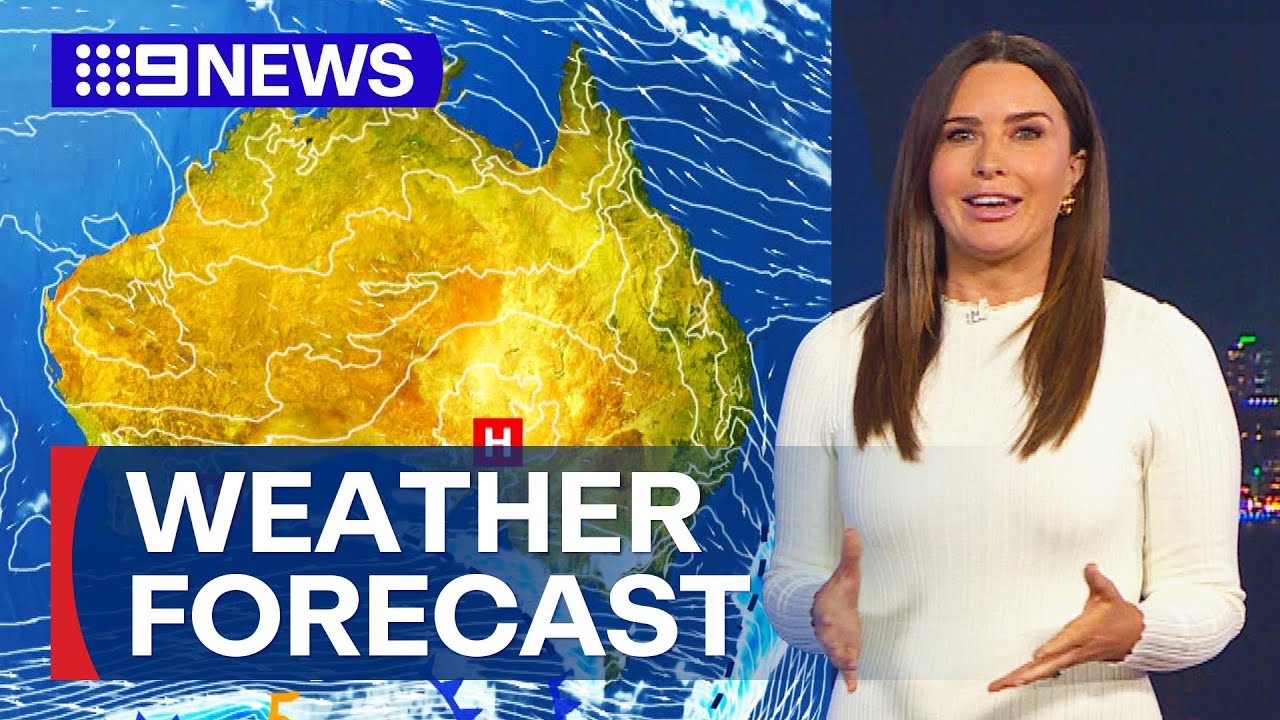 Australia Weather Update: Showers expected for parts of the country’s south | 9 News Australia