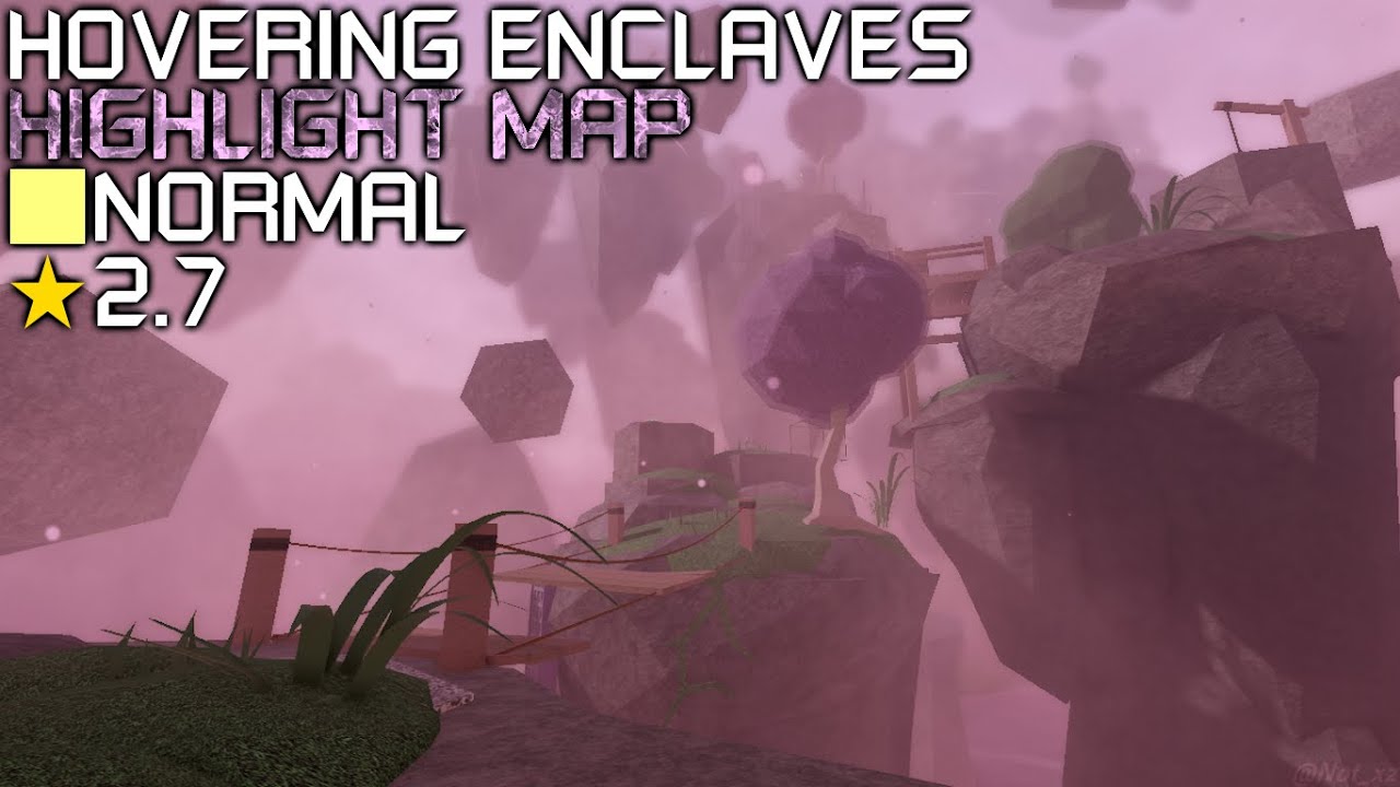 Roblox: Flood Escape 2 - Hovering Enclaves [Highlight Map] (High Normal)