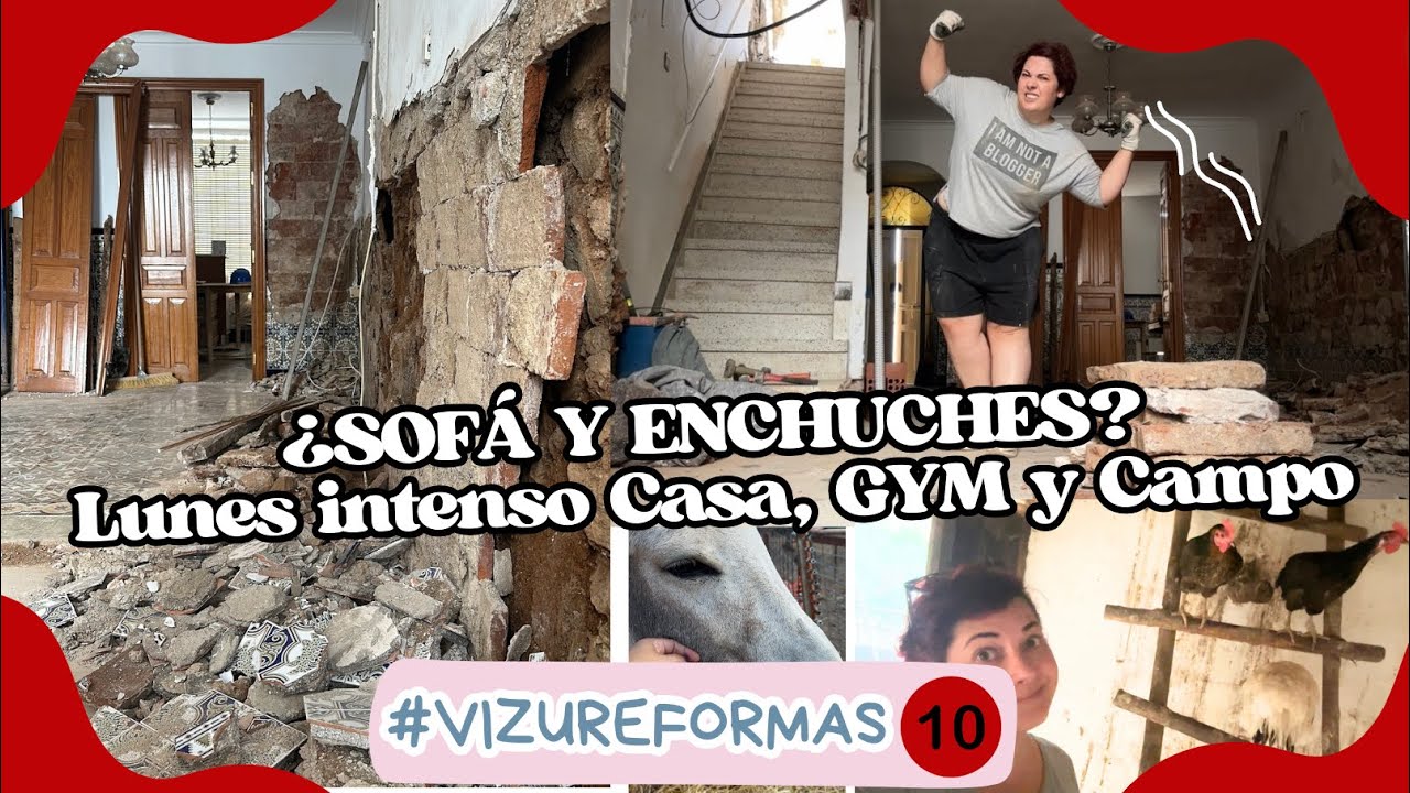 🛠️ LUNES INTENSO, NECESITO AYUDA CON LA CASA ¿ENCHUFES Y SOFÁ?  #VIZUREFORMAS⎥Monica Vizuete