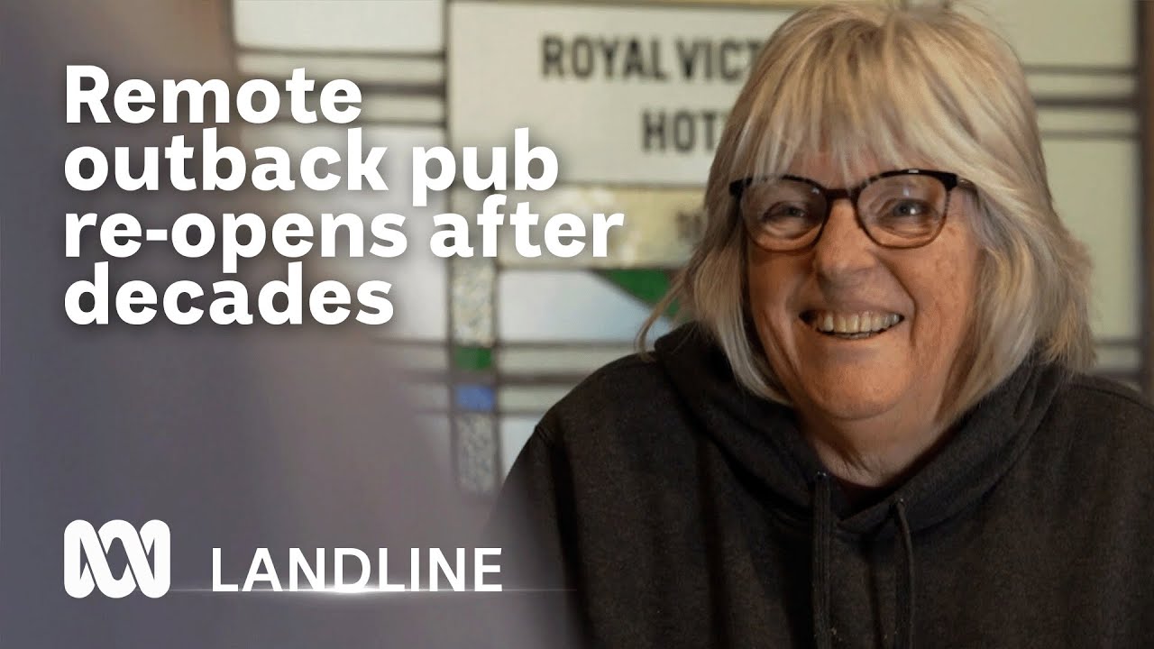 Taps are flowing again at a historic pub in the South Australian outback | Landline | ABC Australia