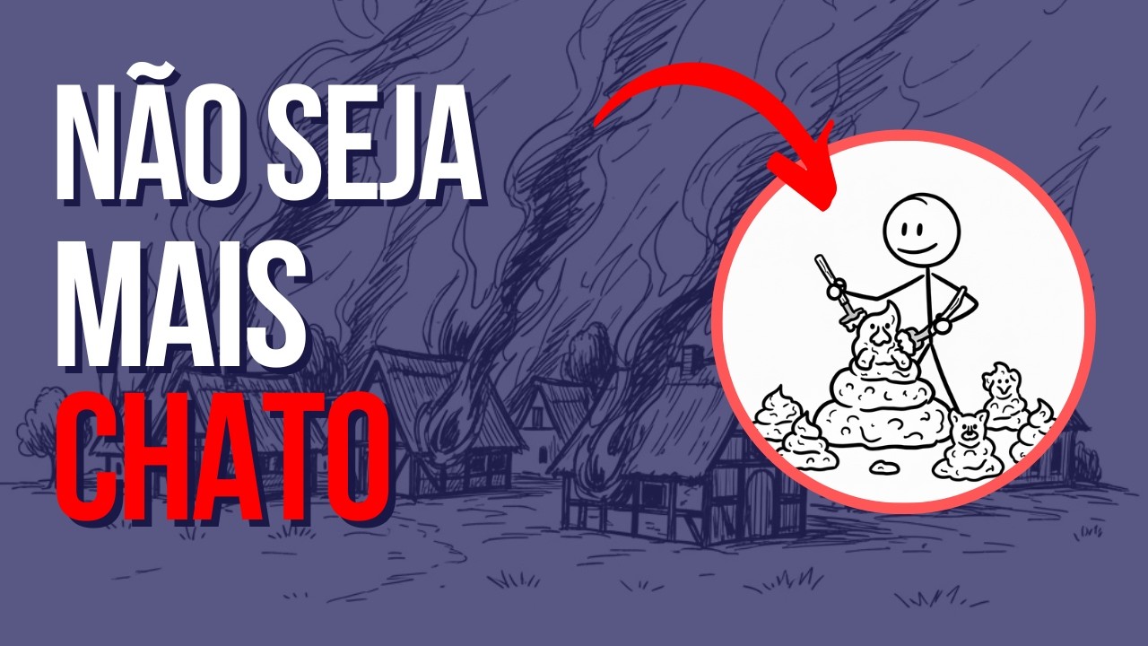Um guia HORRÍVEL sobre como não ser um jogador de rpg CHATO