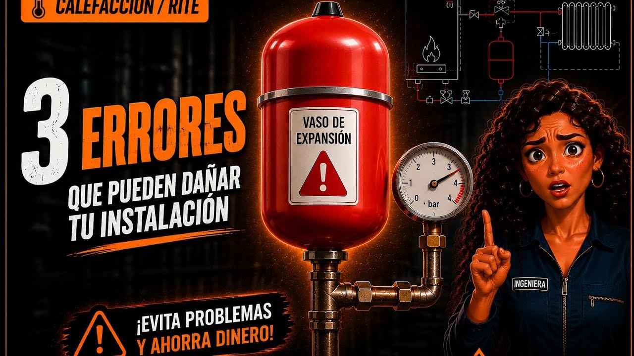 🔥 “¡NO COMETAS ESTOS 3 ERRORES con el vaso de expansión! 💥 (te puede costar CARO)”