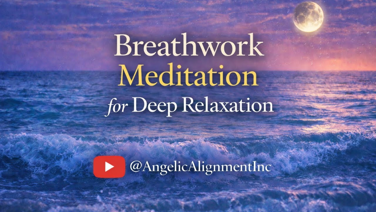 Breathwork Meditation for Deep Relaxation | Calm Nervous System 🧘🏽‍♀️