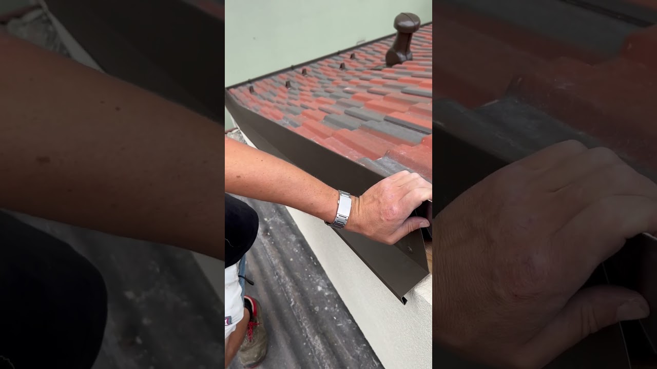 #dachdecker #spengler #sheetmetalworking #roofer Z Profil Montage