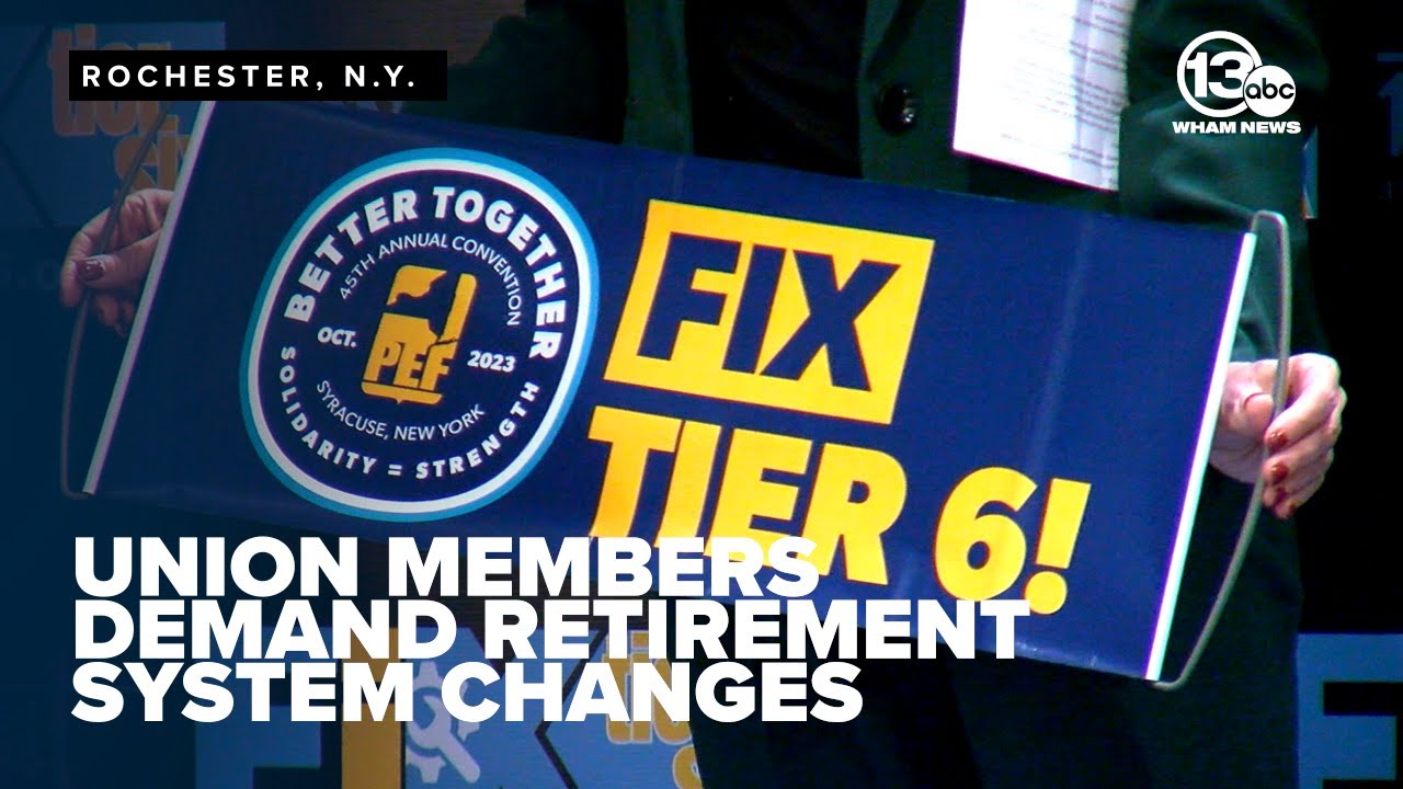New York teachers union members demand reform of Tier 6 retirement system