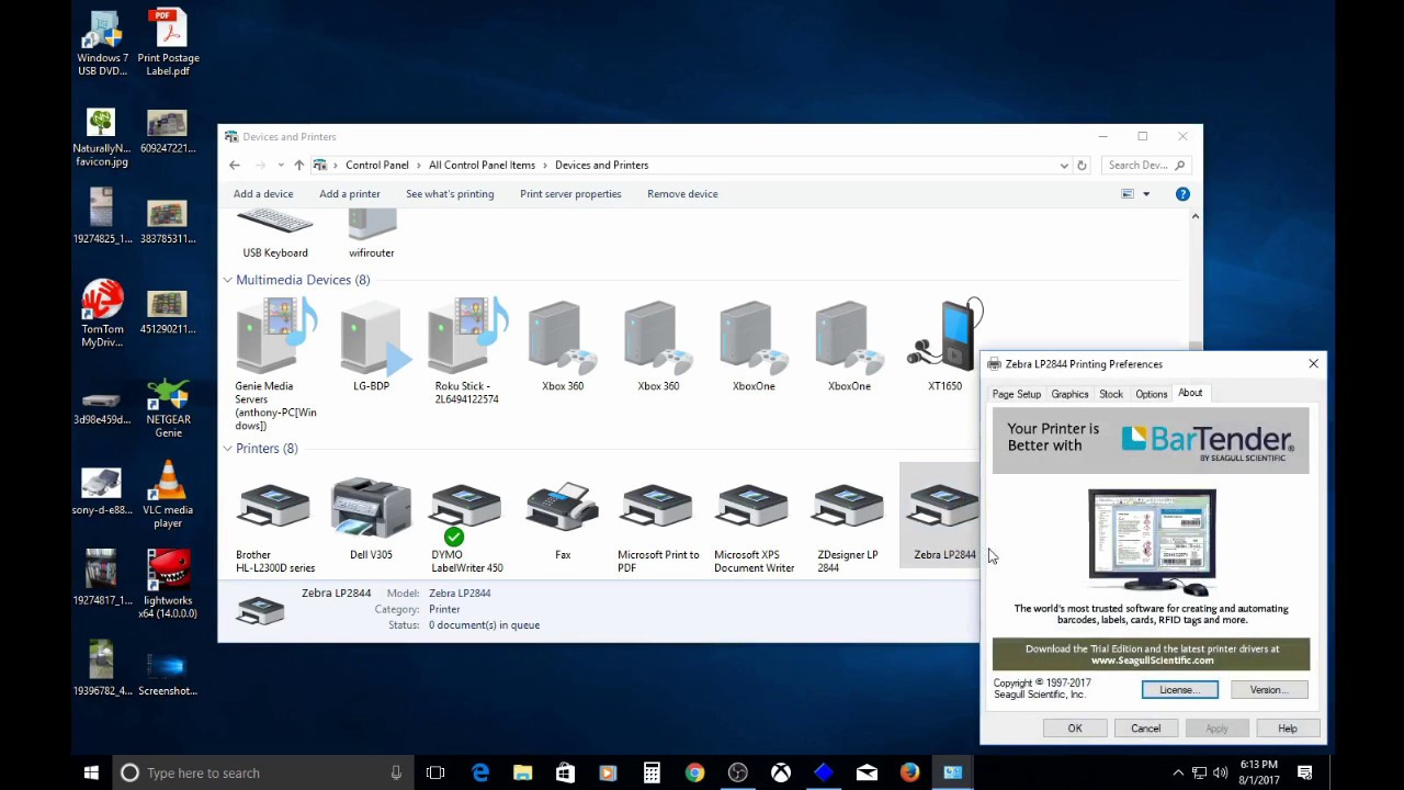 How To Install A Zebra Printer Through USB (2018)