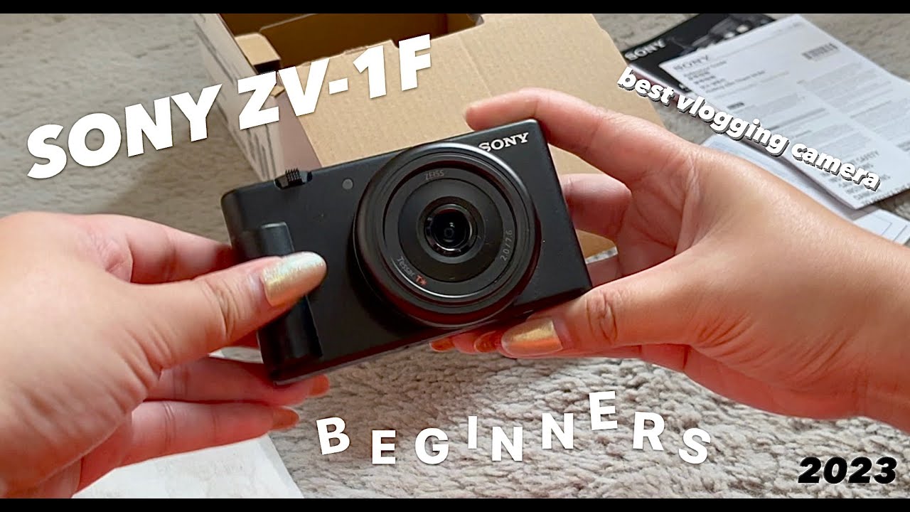 budget vlogging camera for 2023 📷 Sony ZV-1F unboxing (ASMR)