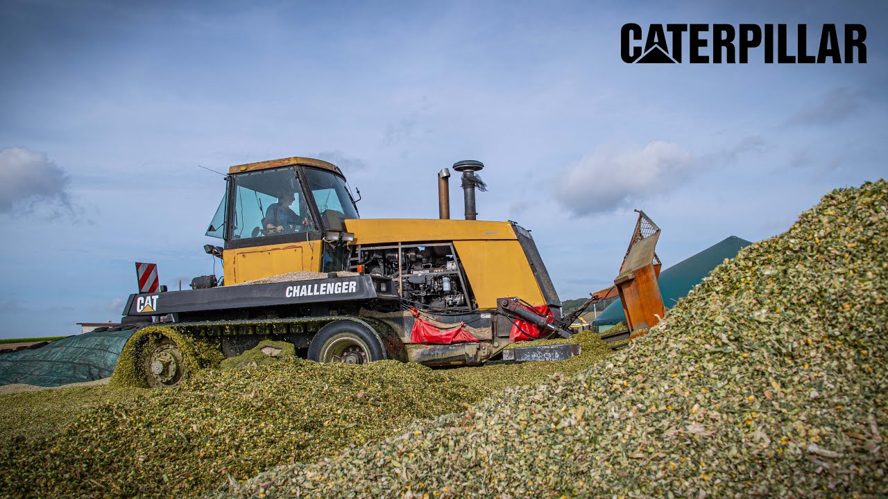 CAT Challenger 65B - Silo Schieben - SOUND