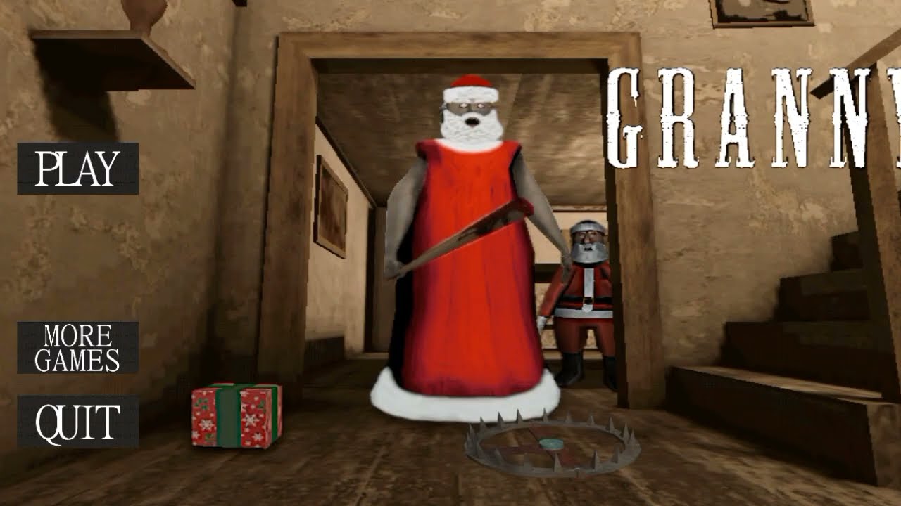 Granny Game Horror Escape Gameplay |Granny Santa Claus🌲EP 12