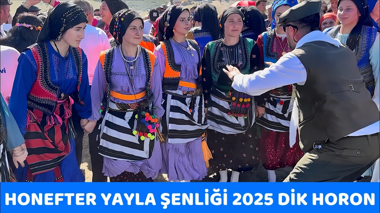 Honefter yayla şenliği 2025 / Dik horon resitaline buyrun , 