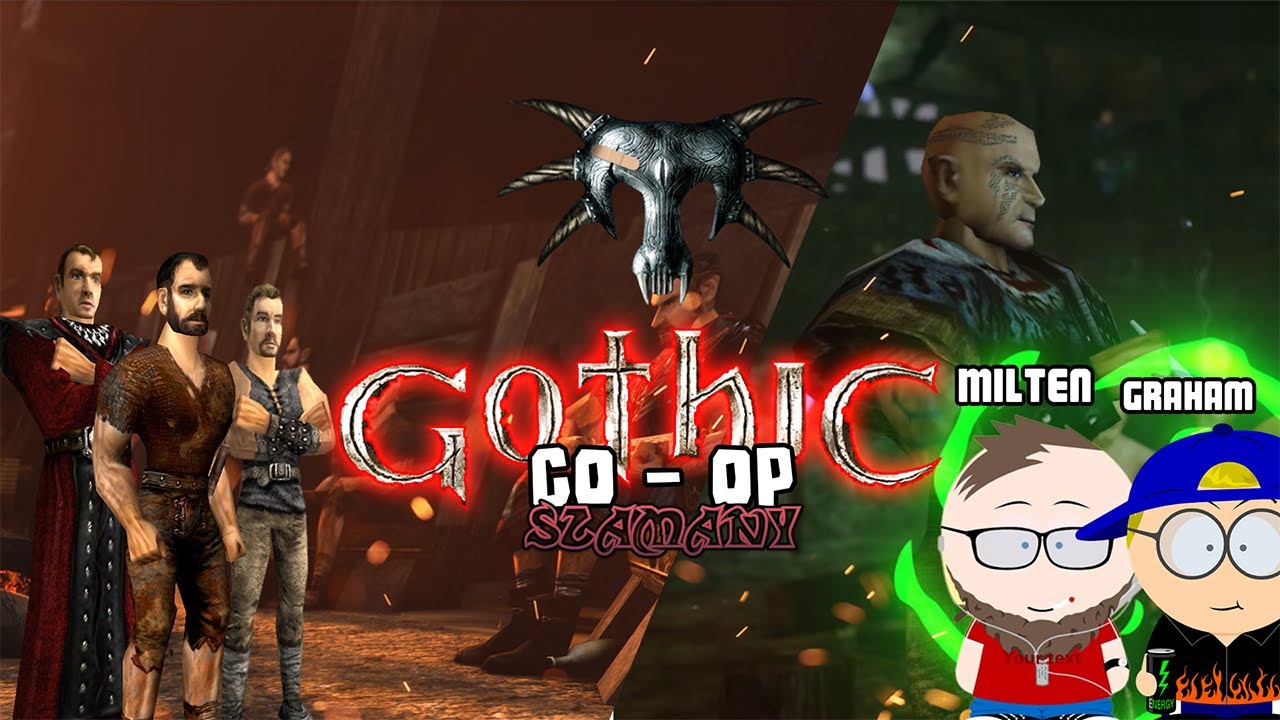 GOTHIC - Sekta czyli Ob&oacute;z na bagnie  🔥⚔️|❗CO-OP❗ | Milten&Graham [Live🔴] #gothic #gothiccoop #live