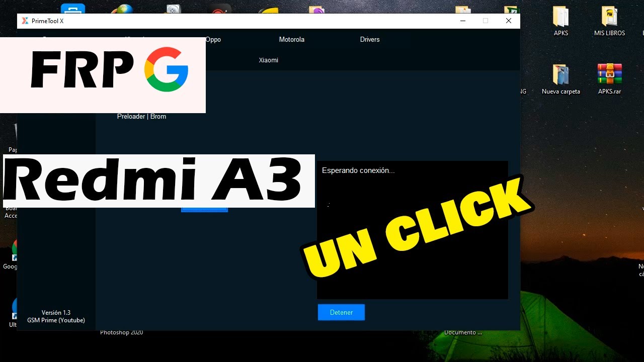 Eliminar Cuenta de Google Xiaomi Redmi A3 | Android 13/14/15