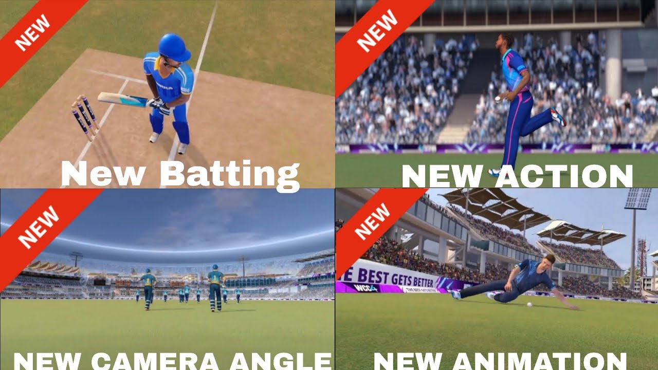 wcc4 New update l wcc4 new update gameplay l wcc4 new update full review l stadium,animation,camera 
