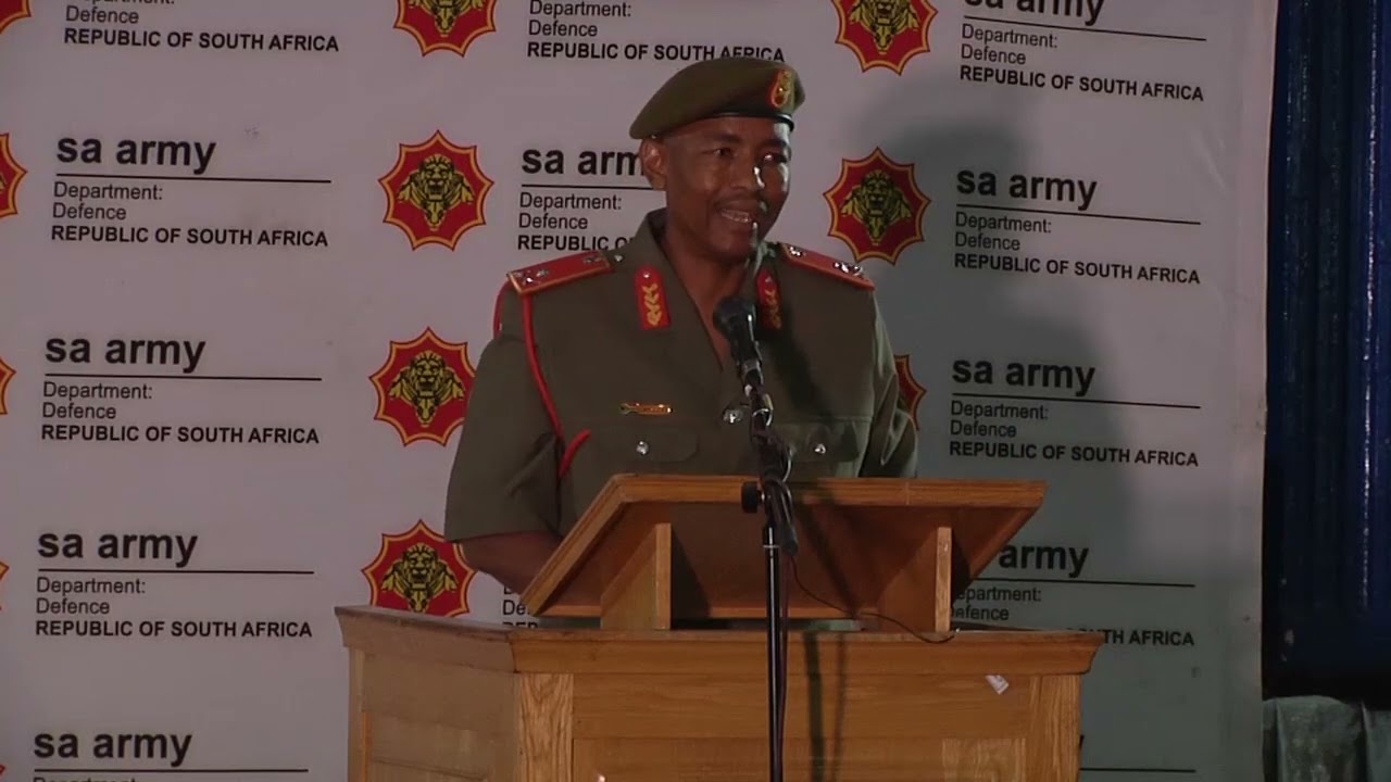 Memorial service of the late Maj Gen L.C. Nobanda