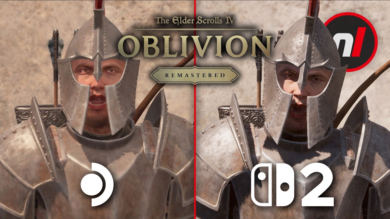 Oblivion Remastered: Steam Deck vs. Switch 2 Comparison