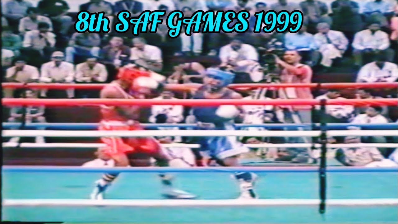 Ramesh Das Shrestha (Nepal) Blue Vs K.Can (Sri Lanka) Red, 48 K.G. || 8th SAF Games 1999, Kathmandu