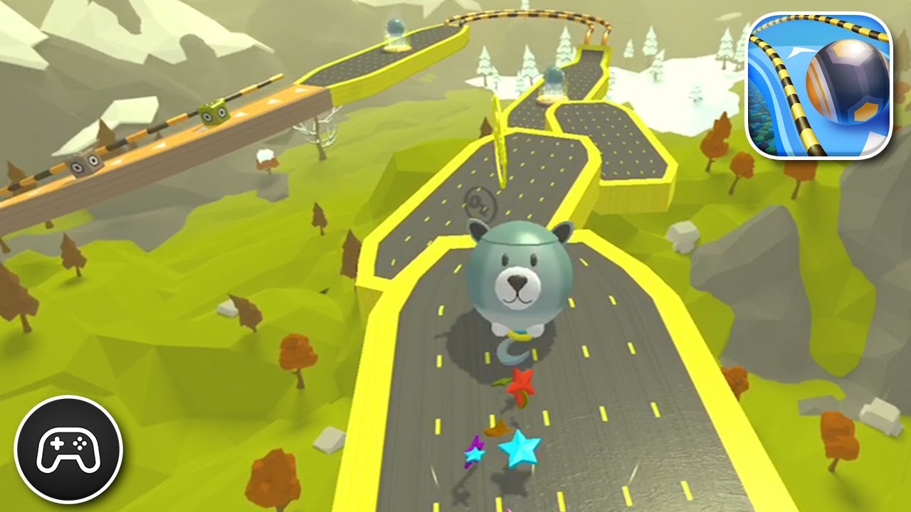 Action Balls: Gyrosphere Race - Gameplay Walkthrough Part 48 - Basic Game To Play (iOS, Android)