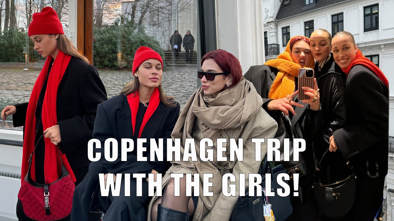 GIRLS TRIP TO COPENHAGEN! | TRAVEL VLOG | BEHIND THE SCENES AT WORK | SARAH LYSANDER