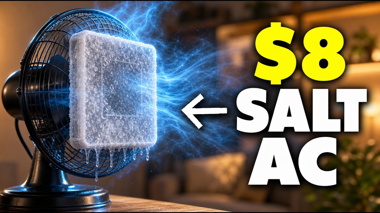 This $8 Salt Block Turns Any Fan Into a Free AC. Why Did We Stop Using It?