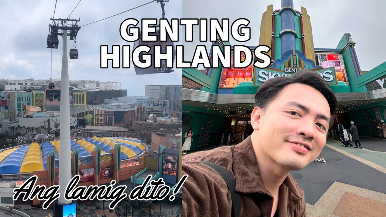 Malaysia Vlog. SHOPPING AND EXPLORING GENTING HIGHLANDS in MALAYSIA!
