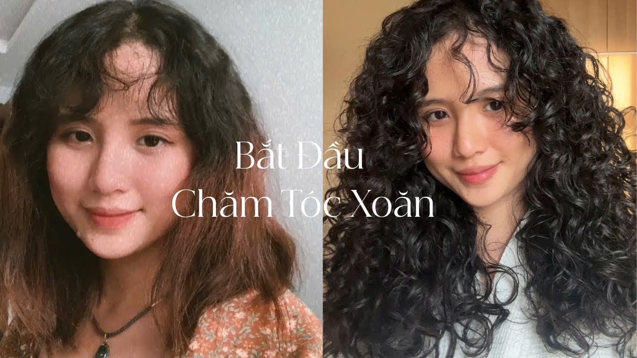 HÃY BẮT ĐẦU CHĂM TÓC XOĂN TỰ NHIÊN | curly hair beginner routine
