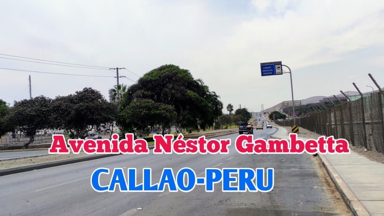CALLAO PERÚ:ASÍ LUCE AV NÉSTOR GAMBETTE-DÍA 05/03/2023