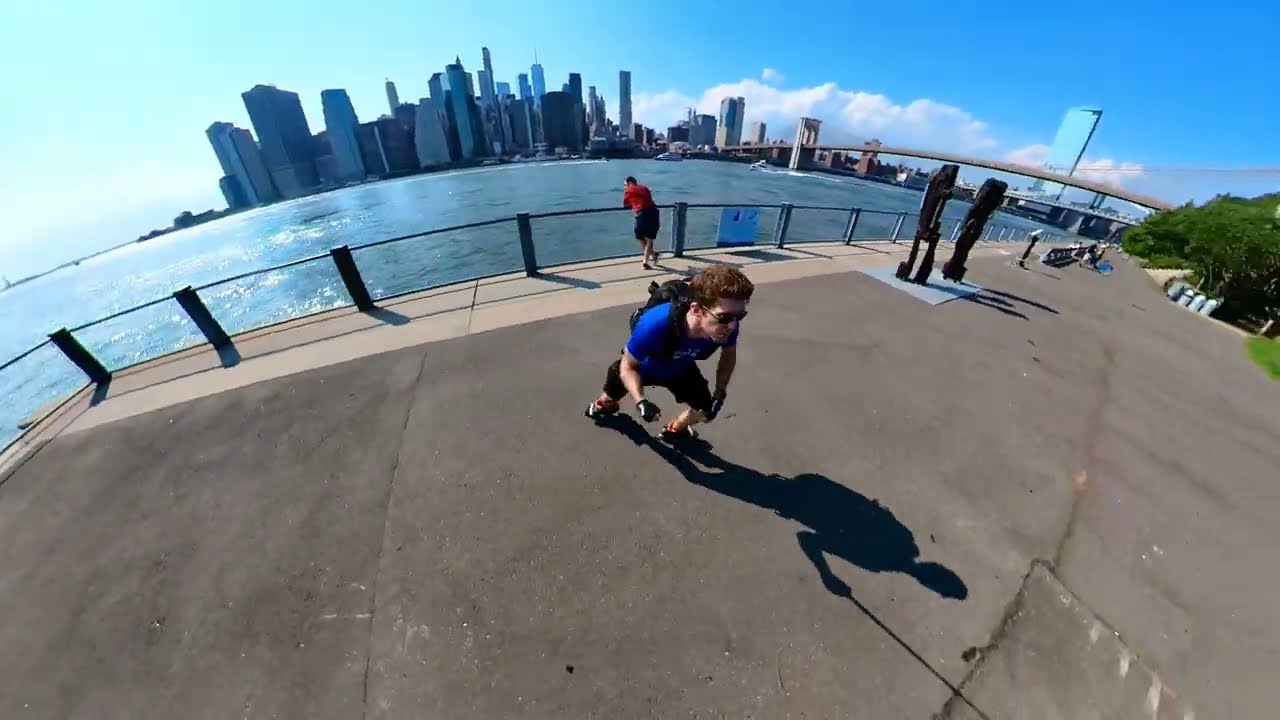 New York City Skating as a Tourist - with PowerSlide Doop