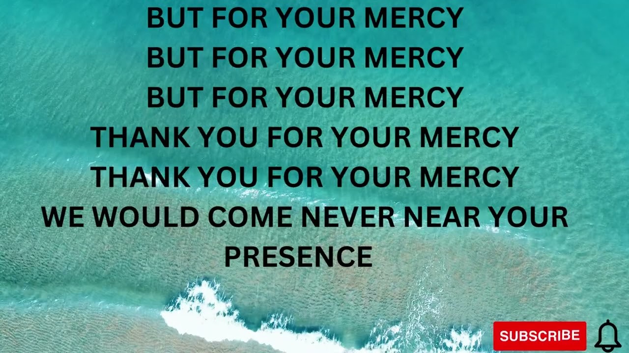Moses Bliss - MERCY Feat. Pastor Jerry Eze & Sunmisola Agbebi     (LYRICS VIDEO) #mosesbliss #mercy