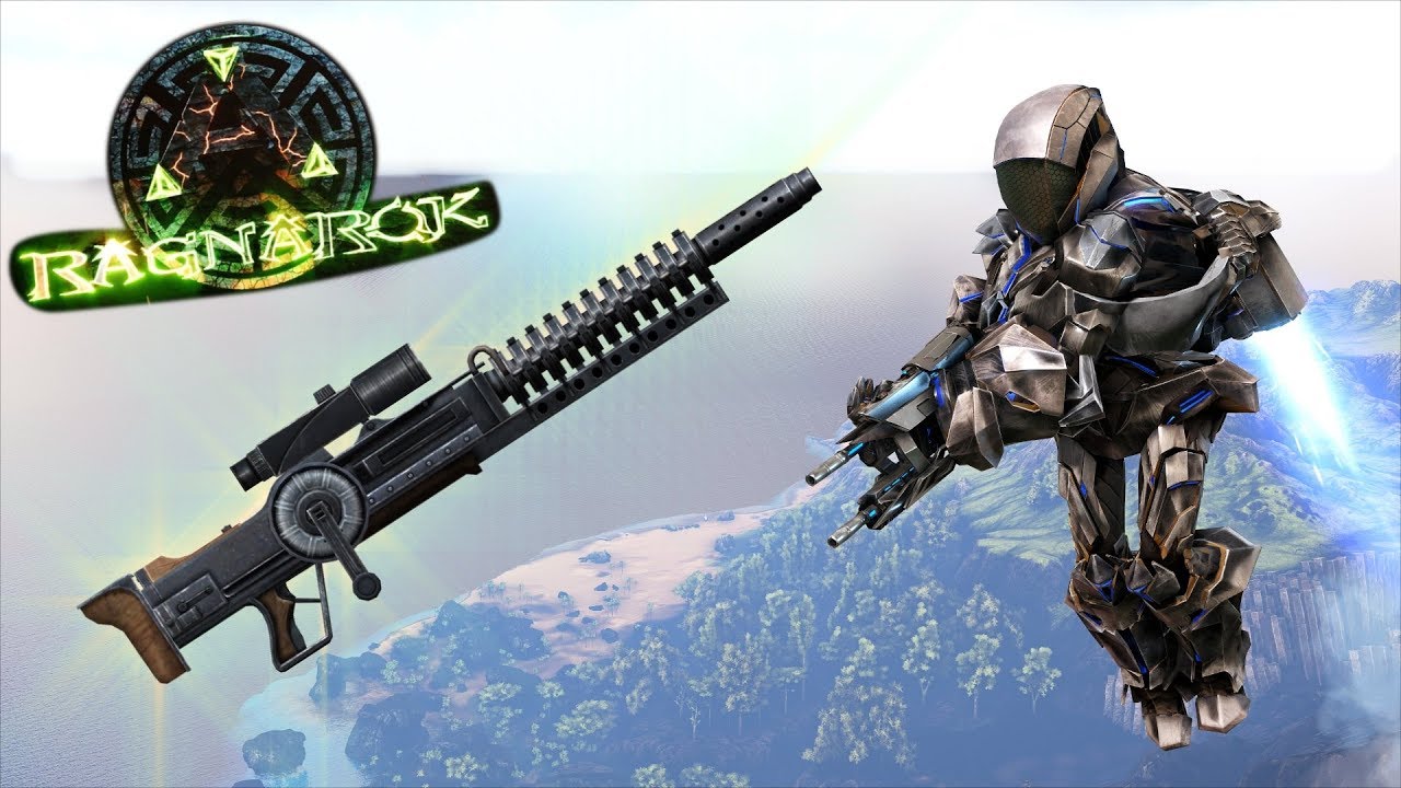 GAUSS RIFLE MAKEN TEGEN DE VIJAND!? - ARK Ragnarok #57
