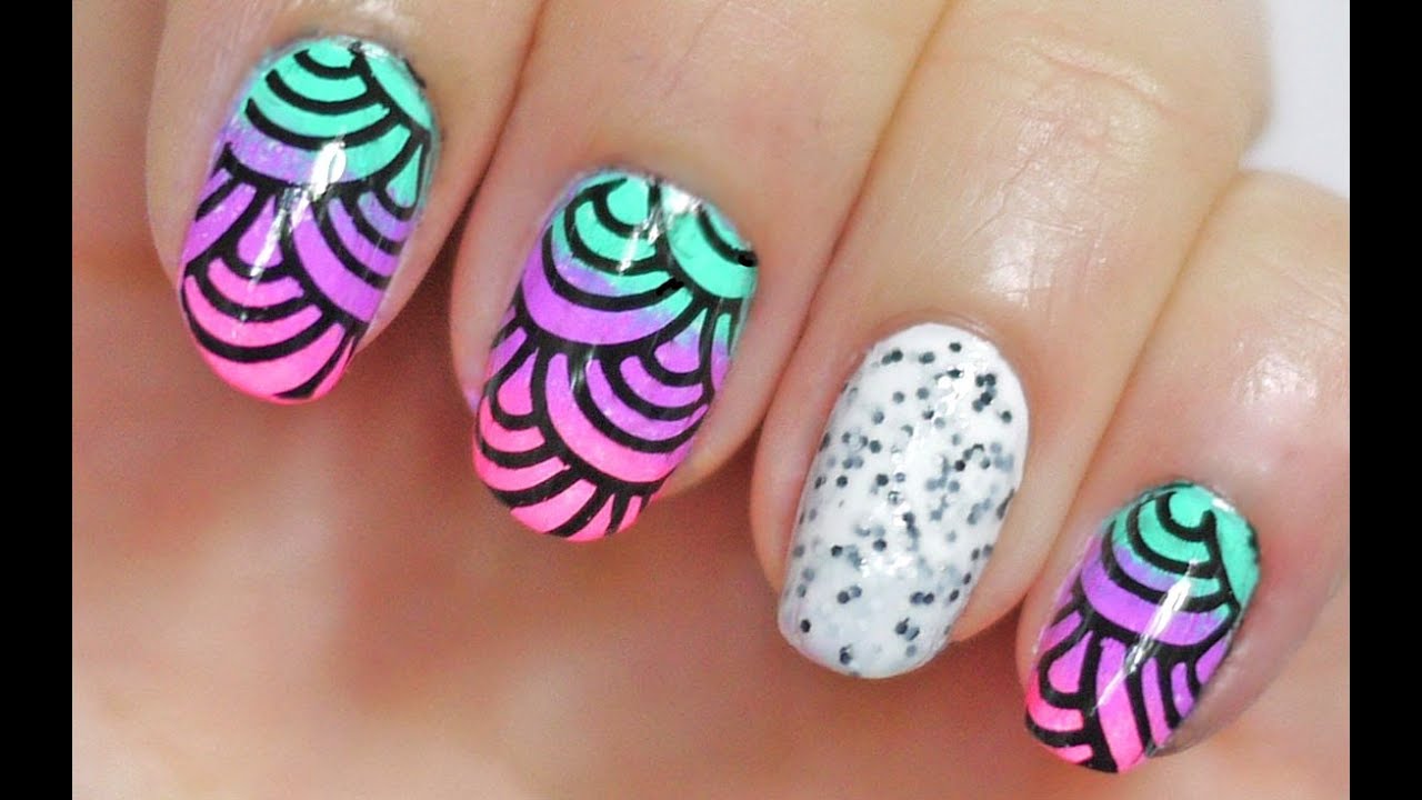 Winstonia Nail Art Stamping Plate Review and Demo