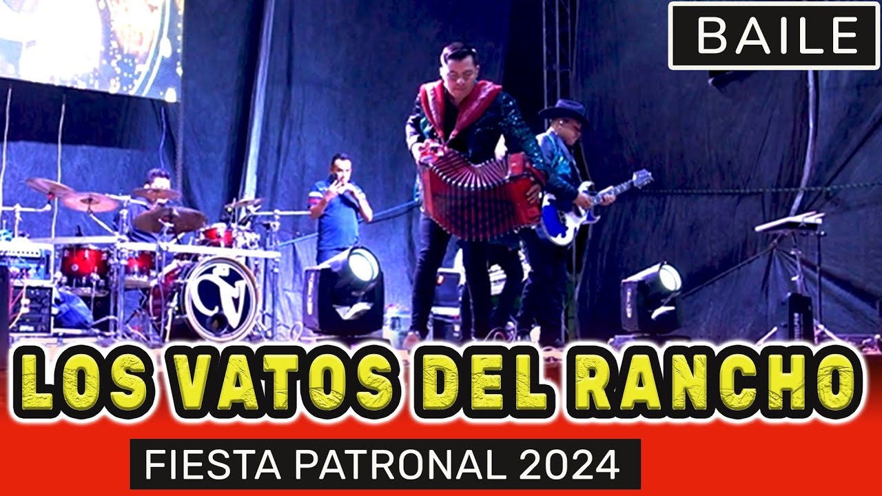 BAILE CON LOS VATOS DEL RANCHO ● Feria Anual 2024 ✔ TANICHE #EJUTLA