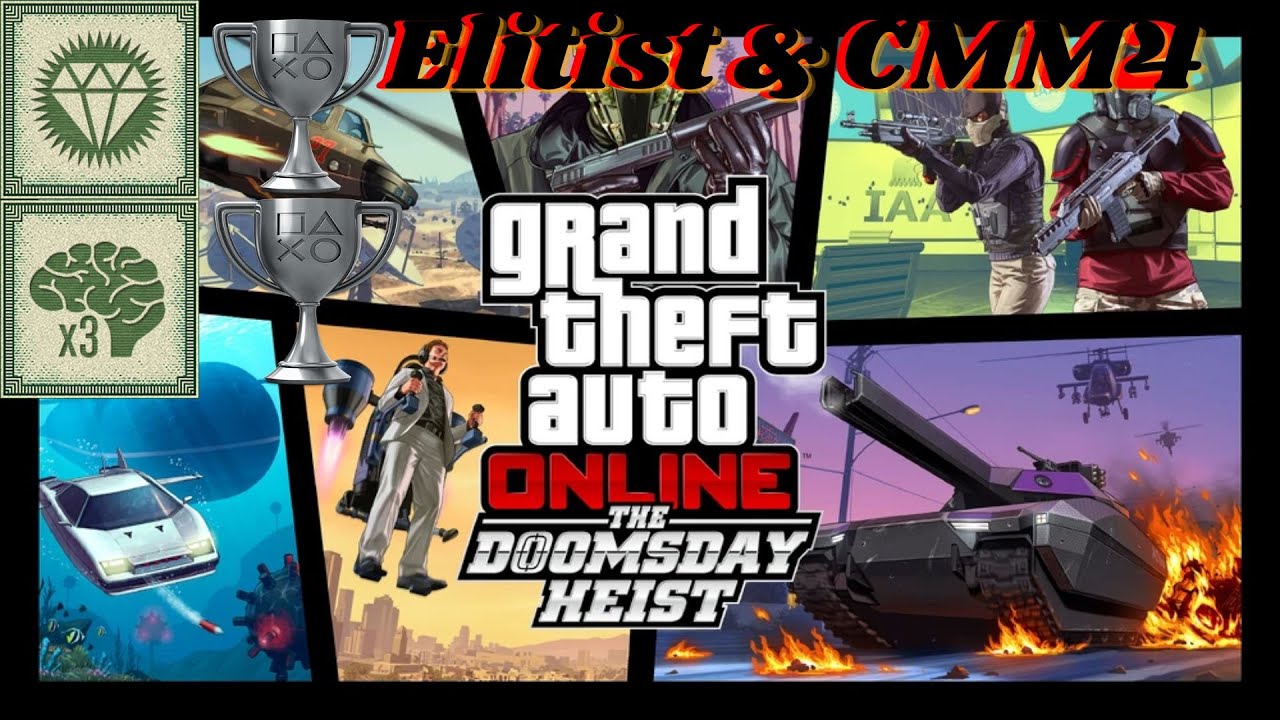 🔴 - GTA Online - Doomsday Heist Criminal Mastermind 4 players. #gta5 #gtav #gtaonlinemoney #GTAO