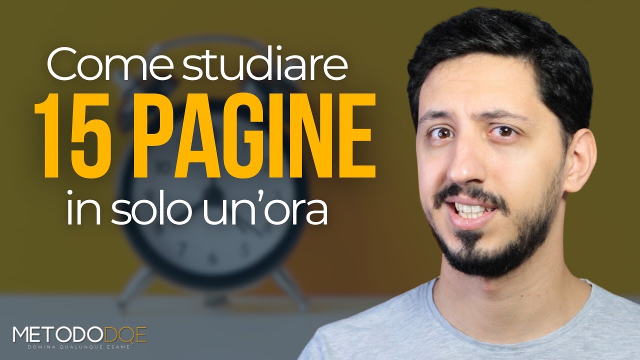 Come Studiare 15 Pagine in Un'Ora: Ecco la Routine che devi Seguire Subito!