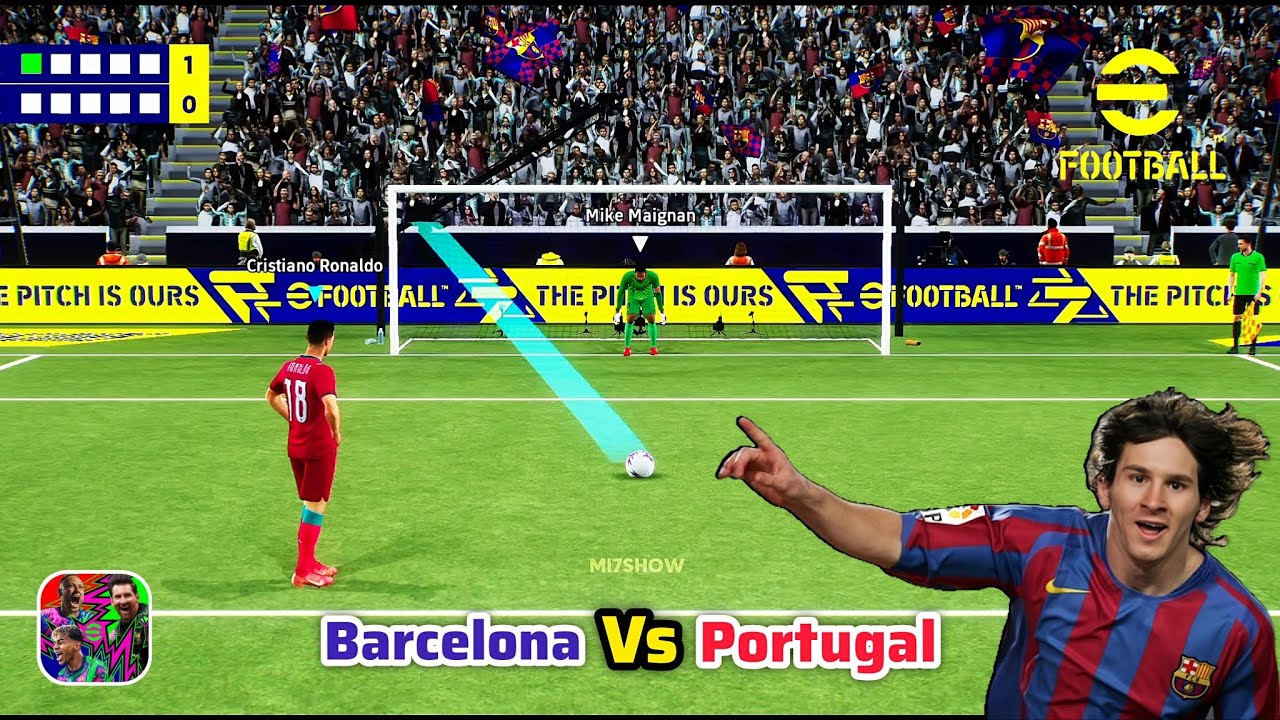 [EPIC] Penalty Shootout! | eFootball 2026 (4K 60FPS) Barcelona vs Portugal | Gameplay 