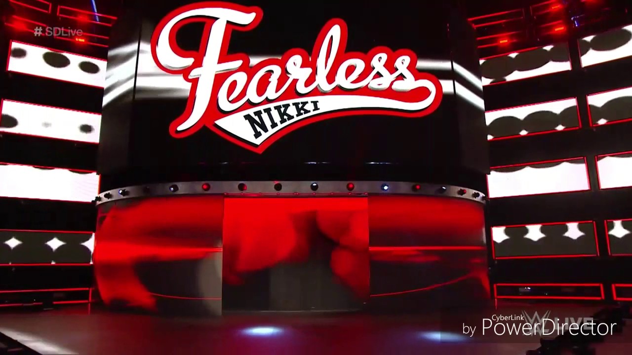 Nikki bella entrance stage