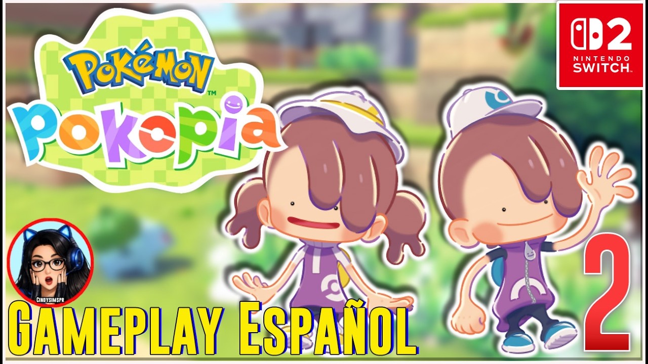 Jugando Pokémon Pokopia en Switch 2 🌸 Gameplay relajante