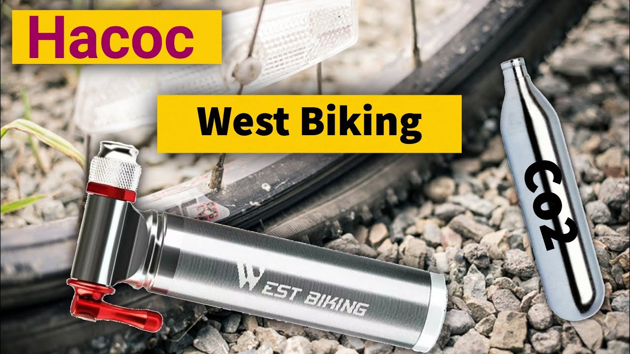 Насос для бескамерки West Biking CO2 | На педалях.