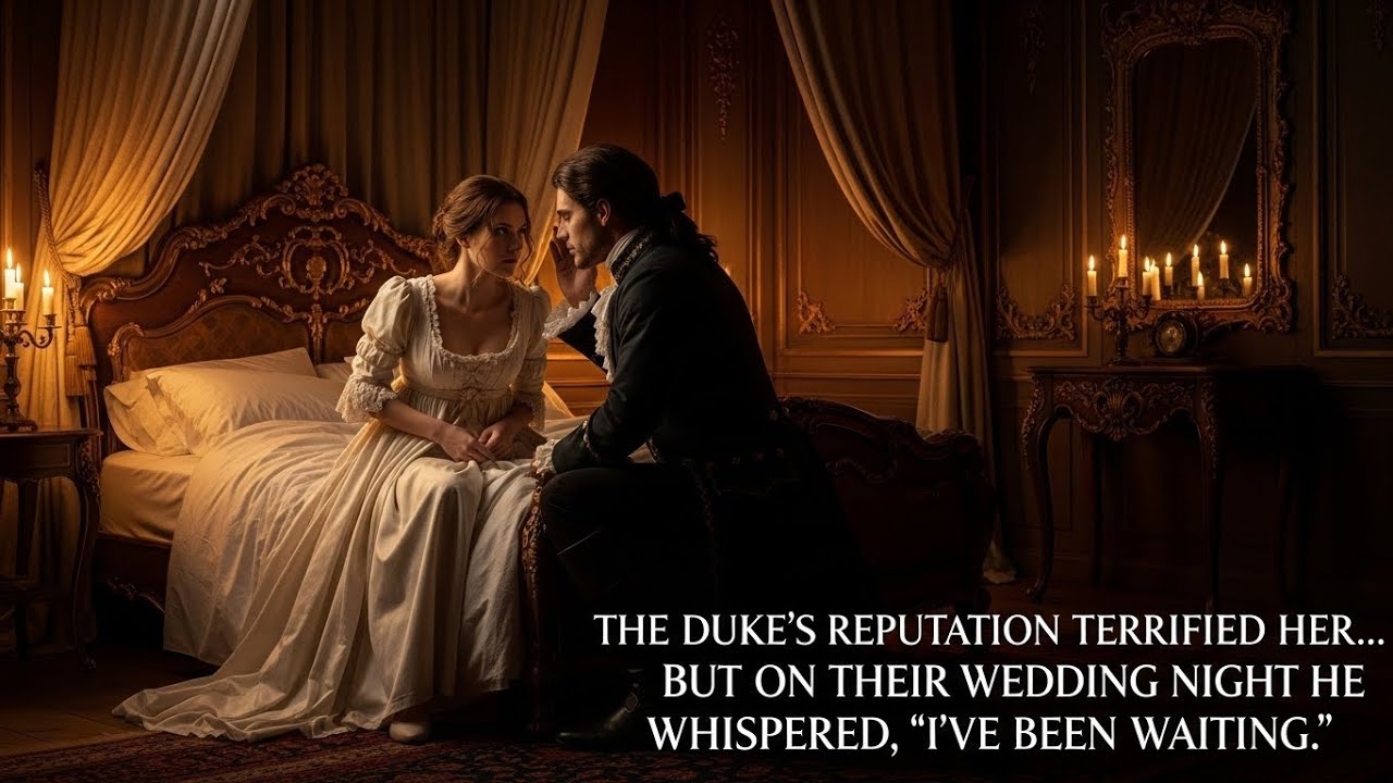 🔥THE DUKE'S REPUTATION TERRIFIED HER    BUT ON THEIR WEDDING NIGHT HE WHISPERED 'I'VE BEEN WAITI