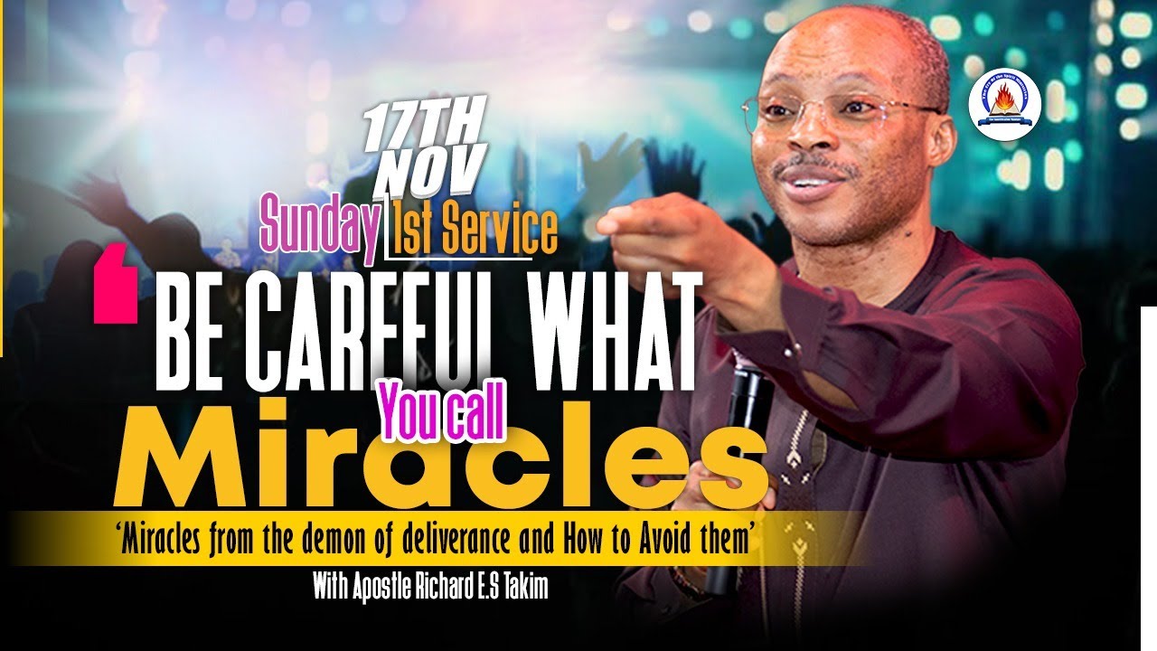 Apostle Takim| BE CAREFUL WHAT YOU CALL MIRACLES-UNDERSTANDING THE SUPERNATURAL (01) |MCTV, GLOBAL
