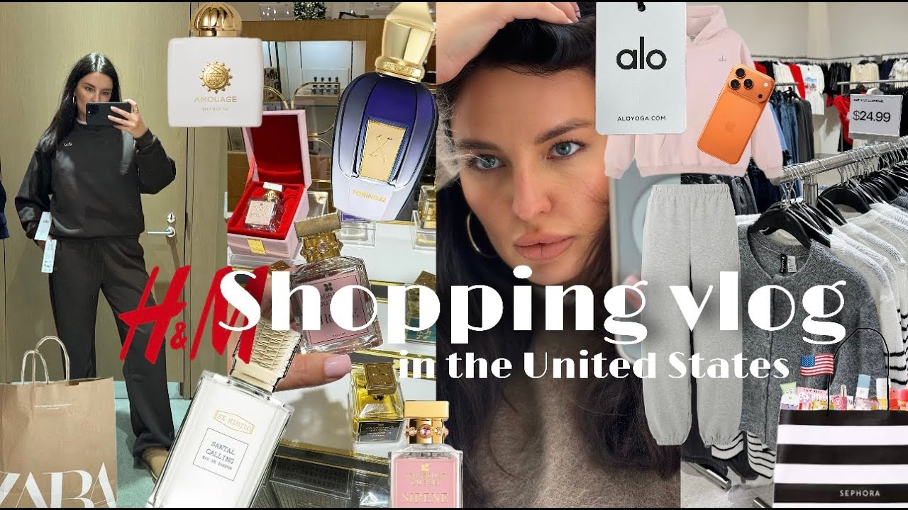 ШОПІНГ в США косметика, нішева парфумерія, одяг та взуття alo h&m Nordstrom