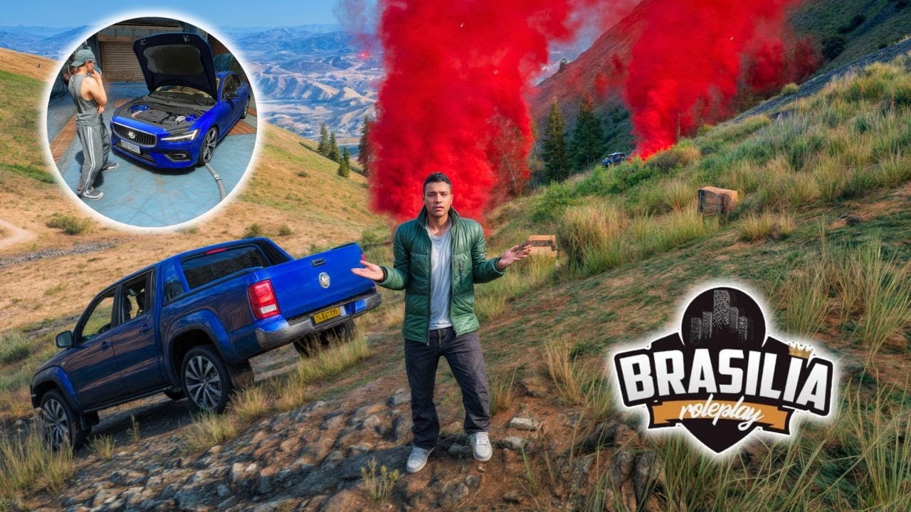 ACERTO NA FT DO VOLVO E FUI PUXAR DROP! 🚗💨 FUMAÇA VERMELHA TOMOU CONTA DAS MONTANHAS! BRP Ep.07